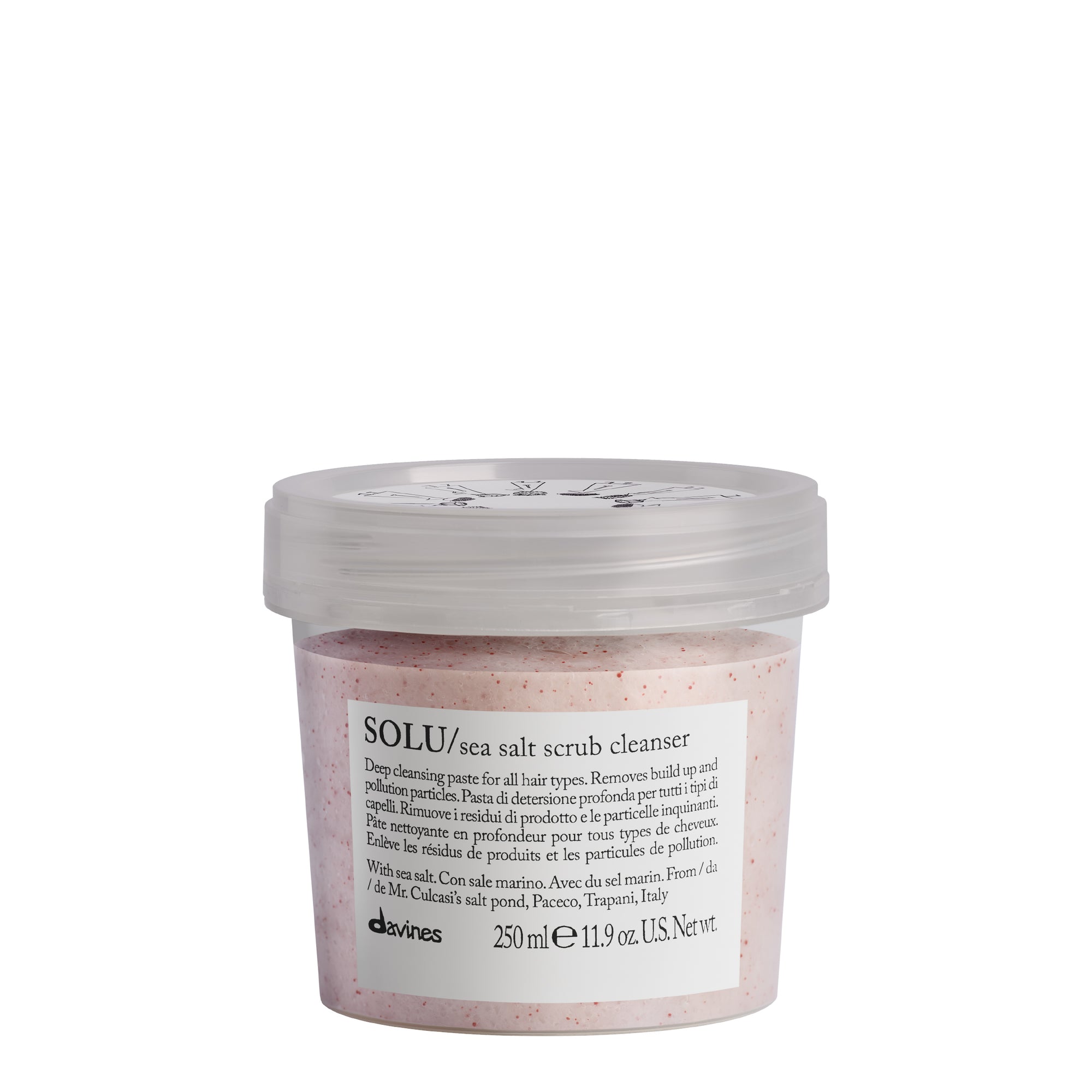 Nettoyant exfoliant au sel de mer SOLU